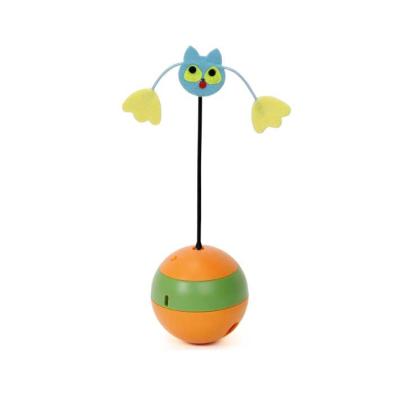 China Made4Pets Cat Teaser Toys Tumble Cat Viable Interactive Ball with Battery for sale