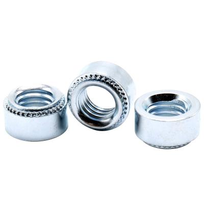 China No Burr Factory Direct Selling Automatic Lathe Turning Stainless Steel Special Steel Self Nuts Clamping Nuts Sheet Nuts for sale