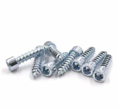 China Cap Hexagon Socket Cup Head Self Tapping Screw Furniture Screws Window Screws for sale