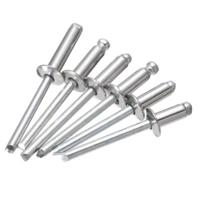 China Easy / Smooth Tapping Aluminum Plugged Blind Rivets With Break Pull Chuck And Countersunk Head for sale