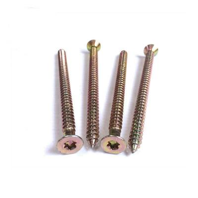 China Durable 15mm 16mm 22mm 25mm 30mm 40mm 50mm 60mm 70mm 80mm 100mm 180mm Screw For Chipboard Repair Flooring for sale