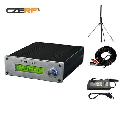 China 25W FM radio transmitter 25watt with antenna CZE-T251 for sale