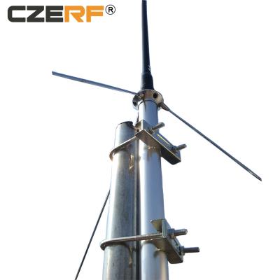 China Professional Radio Station CZERF 1/4 Wave GP Aluminum FM Antenna With 8 Meters Wire For 150 Watt FM Transmitter for sale