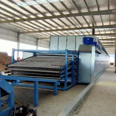 China GTH30-20 Process Three Deck Wood Veneer Roller Dryer Heating By Biomass Burner Veneer Dryer Machine for sale