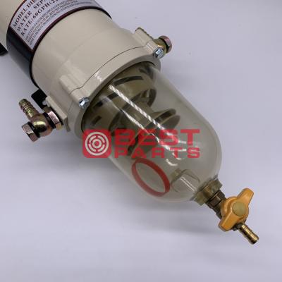 China Excavator Spare Parts Diesel Fuel Water Oil Separator Filter Assembly With Switch 1000FG for sale