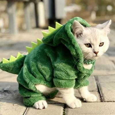 China Viable Halloween Costume The Cute Dinosaur Dragon Pet Dog Cat Clothes, Pet Clothing Display for sale