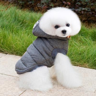 China Viable Black Large Dog Jacket Hoodie Pet Jacket Warm Fleece Pet Coat for sale