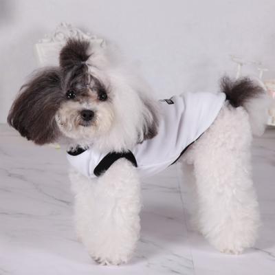 China Sustainable Pet Clothes Suit Summer Vest Puppy Cat T-shirt Coat Pet Clothing for sale