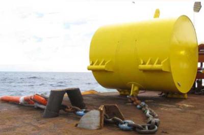 China Aangepast Staal Marine Mooring Buoys On Water Te koop