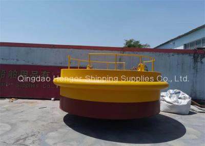 Cina Eccedenza di galleggiamento Marine Mooring Buoy Foam Filled della singola barca d'acciaio multifunzionale in vendita