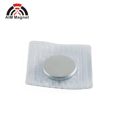 China Industrial Magnet Strong Magnet Sewing Hidden PVC Magnet With Waterproof For Clothes And Fabric for sale