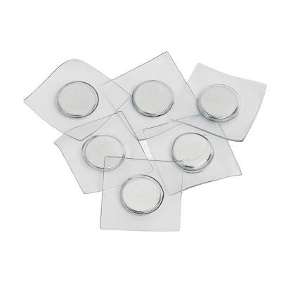 China High performance industrial plastic solf TPU cover magnet sewing button for coats for sale