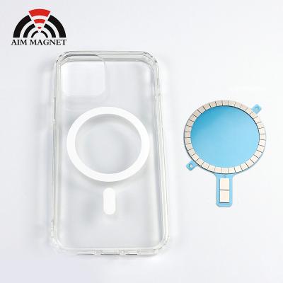 China MagSafe Silicon Magnet Free Sample Industrial Phone Cases For Phone 12 Max And 12 Pro for sale