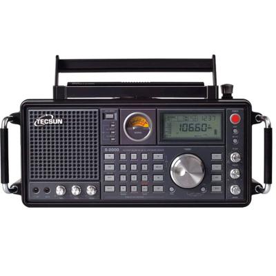 China Store 1000 High Quality Portable Radio FM/MW/Switch - Channels Wholesale Price Tecsun S-2000 Portable Desktop Radio Retro Style SSB/AIR Band Radios for sale