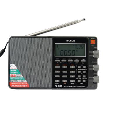 China Wholesale Price TECSUN PL-880 Portable Radio Full Band LW/SW/MW SSB PLL Modes FM Stereo Radio for sale