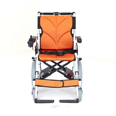 China Aluminum Alloy Wheelrim Health Care Wheelchair 12 Inch Electric Wheelchair for sale