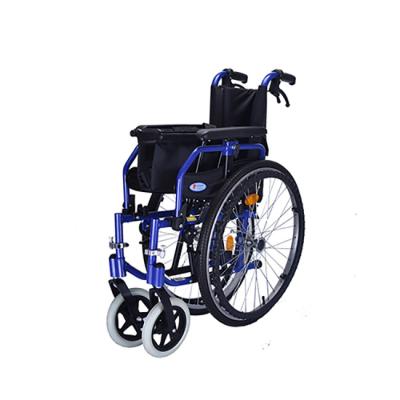 China Healthcare Caremax Rehabilitation Equipment Wheelchair Aluminum Alloy Portable Lightweight Wheelchair For Elderly Use for sale