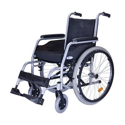 China Healthcare Wheelchairs With Fixed Footrest Large Load Capacity Wheelchair Light And Single Wheelchairs Multi Functional Wheelchair for sale