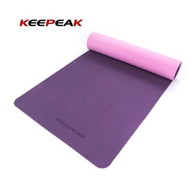 China Waterproof / Good Price Factory Good Design Yoga Mats 15mm Thick Yoga Mats Eco-Friendly Strap Clamp Keepeak China Design Adjustable Design Your Own 6mm Yoga Mat for sale