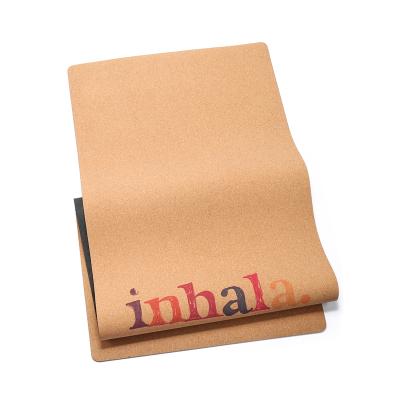 China Guaranteed Waterproof / Eco - Friendly Quality China Customizable Rubber Cork Yoga Mat Manufacturers for sale