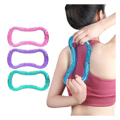 China Beautiful Legs Open Shoulder Beauty Back Ring Pilates Keepeak Yoga Pilates Circle Home Gym Portable Lightweight Fitness Equipment for sale