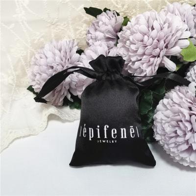 China Wholesale Gift Bag Gear Bag Customized Logo Black Velvet Jewelry Packaging Small Drawstring Bag for sale