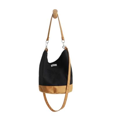 China Lady Fashion Promotional Price Tote Bag Ladies Portable Bucket Handbags Long Handle Round Shoulder Bag for sale