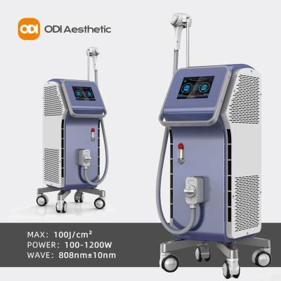 China Anti-hair Removal 1200w TEC Cooling 808 Diode Laser Hair Removal Machine Price for sale