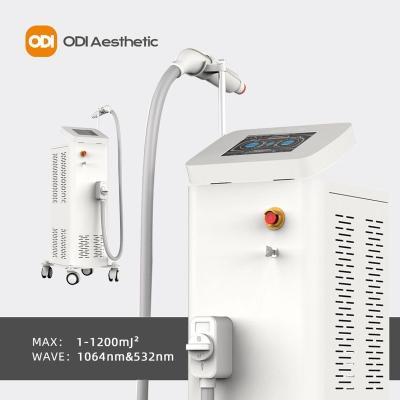 China Dye removal laser tattoo removal machine odi warts removal device yag machine laser tatto dye remover for sale