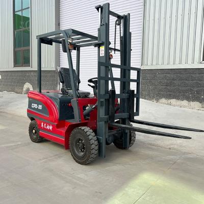 China 3000kg Loading Capacity Electric Forklift with Hydraulic Lift and Four-Wheel Drive for sale