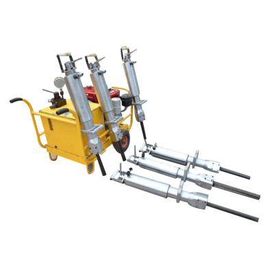 China Electric/Diesel Power Hydraulic Stone Splitting Machine for Granite Stone Breaking for sale