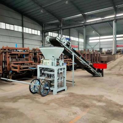 China Manufacturing Plant Semi Automatic 4-25 Brick Making Machine Cement Production Line for sale