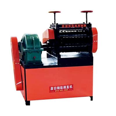 China Straightener Cutter DLX 6-14 Used Rebar Bar Straightener Machine for Scrap Steel Bars for sale