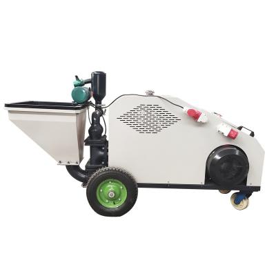 China 380V Automatic Plastering Machine Mortar Spraying Cement Mortar Sprayer Unit weight 150kg for sale