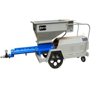 China Easy Maintenance 1000m2 Per 8 Hours Multi-function Plunger Mortar Cement Plaster Spraying Machine for sale