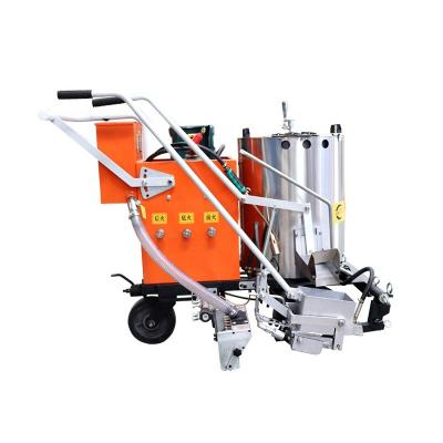 China Eenvoudig bediende professionele gasmotor Power Road Line Marking Machine Airless Line Striper voor restaurant Te koop