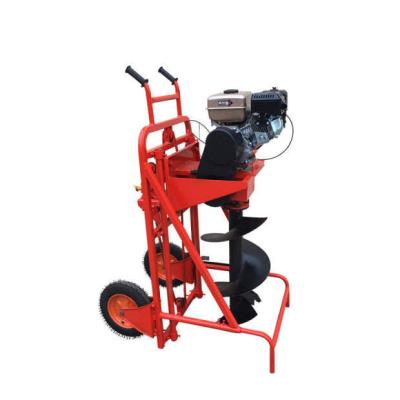 China 65cc handmatige roterende bodem Aardboormachine Post Hole Digger Machine voor het graven van gaten Te koop