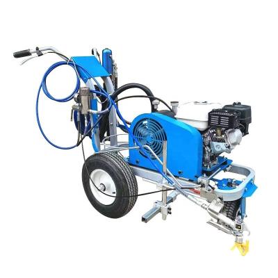 China Small Hand-Pushed Road Cold Spray Marking Machine for Line Types Cold Paint Line 90 kg for sale