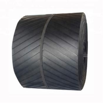 China Reasonable Price PE Herringbone Chemical Left Type Chevron Metallurgy Cement Coal High Quality Chevron Type Patterned Rubber Conveyor Belt for sale