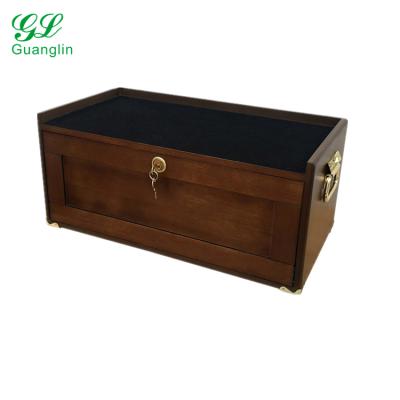 China Eco - Friendly Wooden Tool Box With Bottom Latch Drawer Box for sale