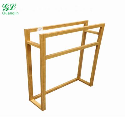 China 2017 Top Grade Wooden Towel Rack Bamboo Rack Eco - Friendly for sale