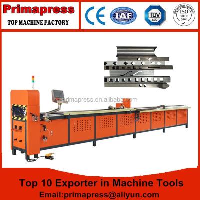 China Metal Sheet Stamping Automatic Tube Punch Machine Tube Drilling Machine With Square Hole For Window Making for sale