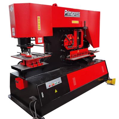 China Metal Sheet Stamping 60ton Metal Punch Cutting Folding Hacking Hydraulic Locksmith Q35Y-16 for sale