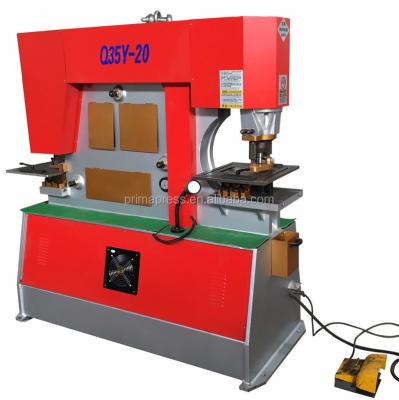 China Metal Sheet Stamping Plate Locksmith Q35Y Machine Punch Hole CNC Aluminum Hydraulic Punch Shear Worker for sale