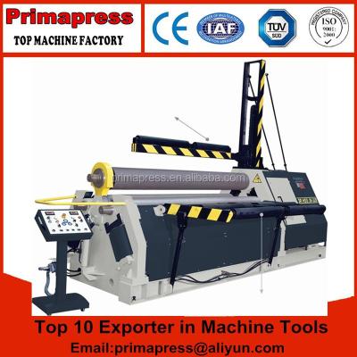 China Metal Sheet Rolling Cutting Bending Hydraulic Roll Plate Rolling Mill 30mm Lathe Wind CNC Bending Machine for sale