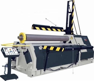 China Hydraulic Heavy Duty 4 Roller CNC Machinery Repair Shops W12 OR Sheet Metal Plate Used Hot Rolling Plate Steel Machine for sale