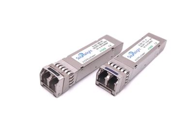 China transceptor ótico LR de 10g Sfp+ com único modo dos Cdr 1310nm 10km para ASAO Oc192 de Sonet à venda