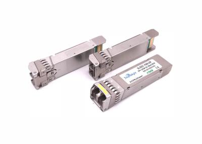 China 1470nm - distancia del módulo 10gbase Cwdm Sfp+ los 80km del transmisor-receptor de la fibra óptica 1610nm en venta