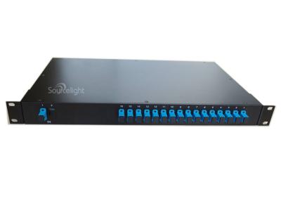 Chine longueur d'onde optique de grille d'UIT de fibre de Mux Demux de fibre de Dwdm de la Manche 50ghz 80 à vendre