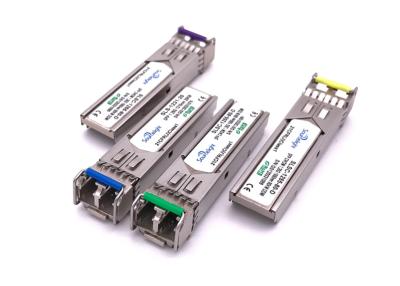 Cina Ricetrasmettitore ottico di singolo modo di Dwdm Sfp, modulo 1.25gbps 120km dello Sfp di gigabit in vendita